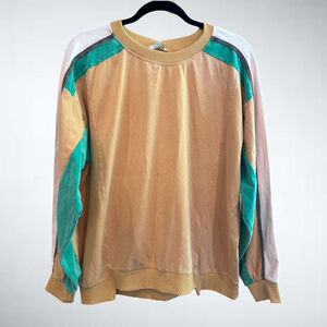 Size S Easel Los Angeles Color Mixed Long Sleeve Washed Top